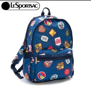 NWT LeSportsac Kellogg’s Route backpack cereal mix patch.